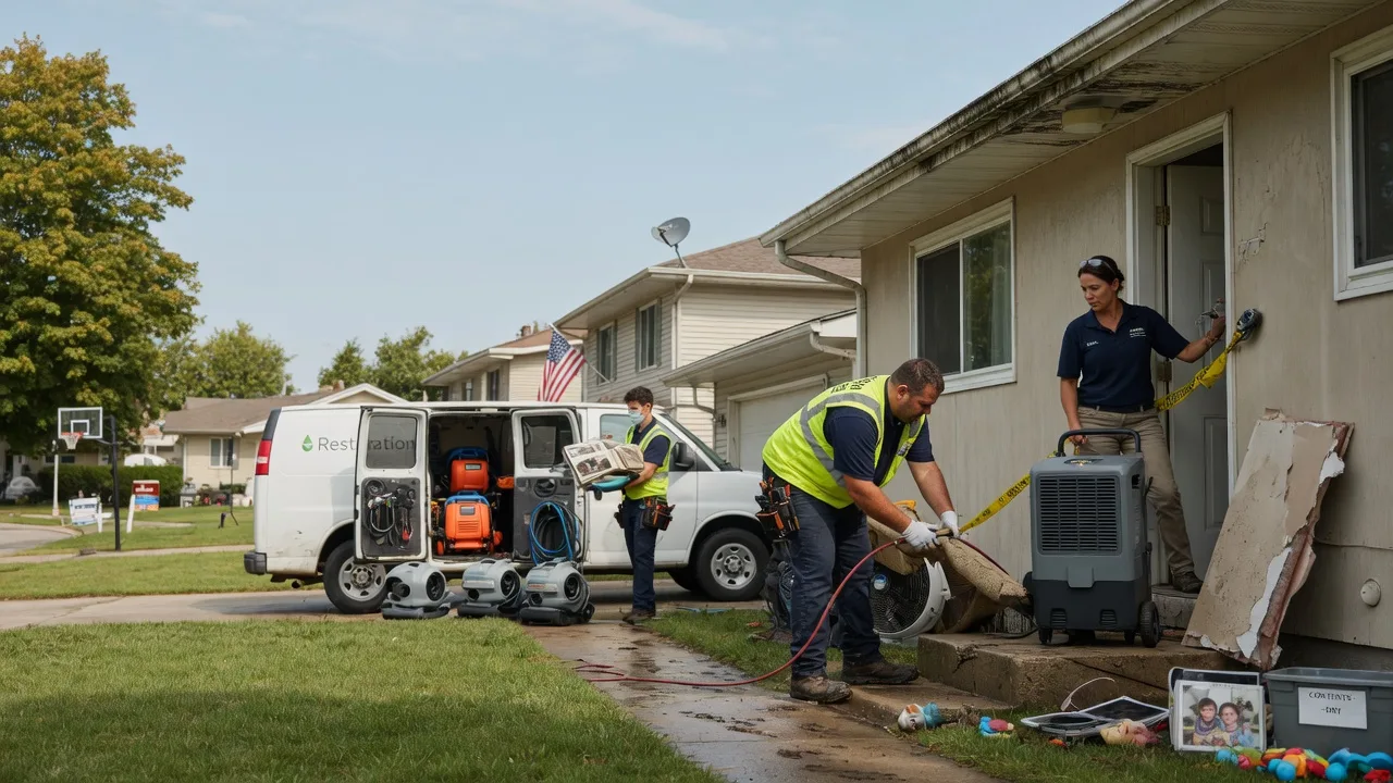Water Damage Restoration in Hillsdale, MI near me